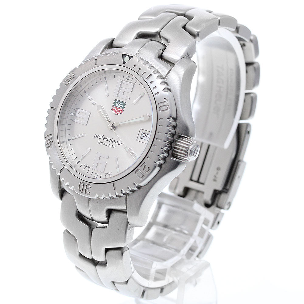 TAG HEUER Link WT1212 Date Silver Dial Quartz Men's Watch_914698