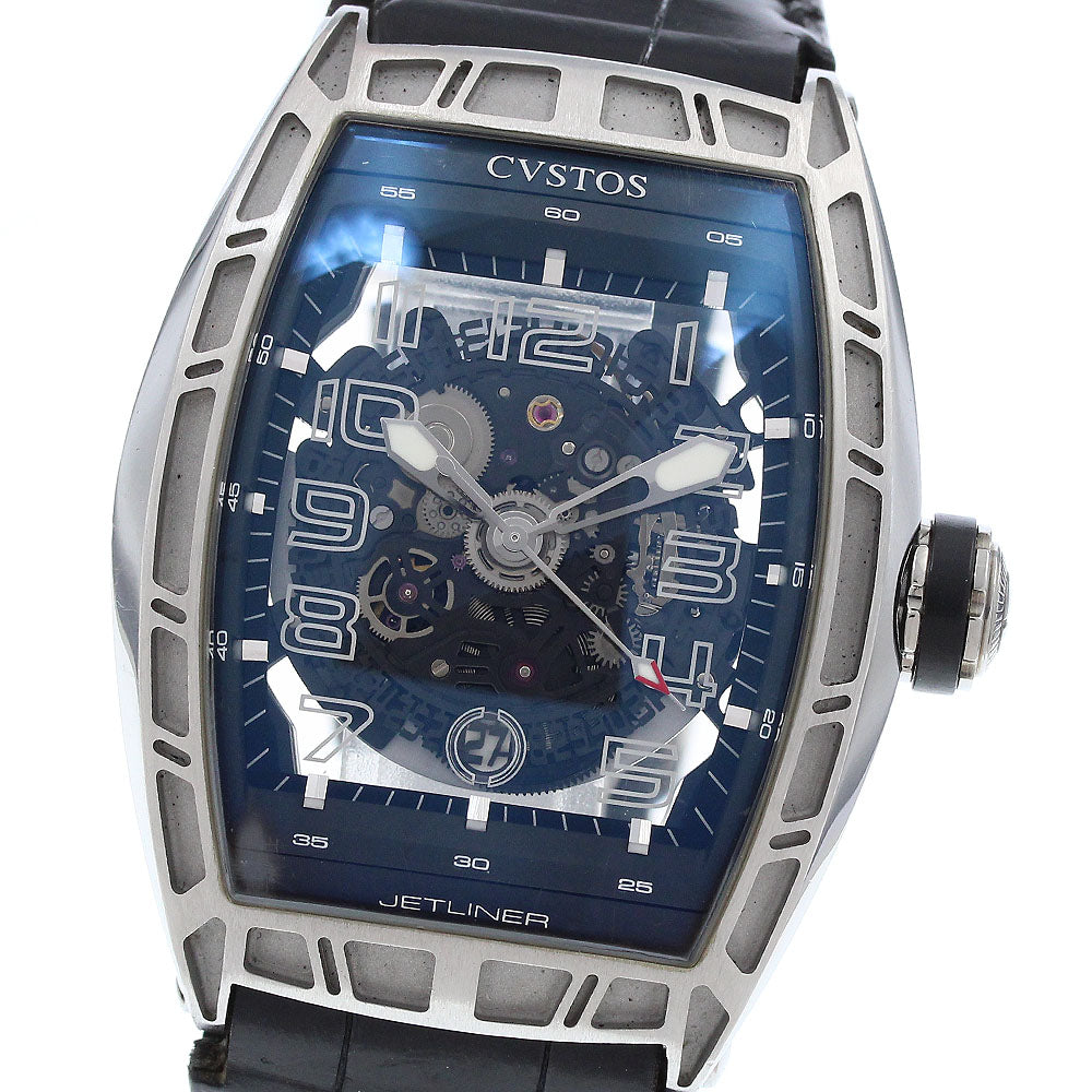 CVSTOS Challenge Jetliner CVT-JET-SL-ST skeleton Dial Automatic Men's Watch_914706