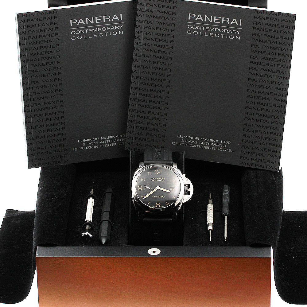 PANERAI Luminor Marina PAM00359 Date black Dial Automatic Men's Watch_914712