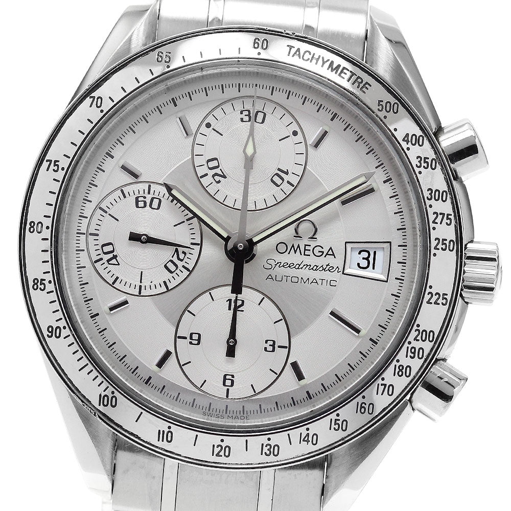 OMEGA Speedmaster Date 3513.30 Chronograph Silver Dial Automatic Men's_914713