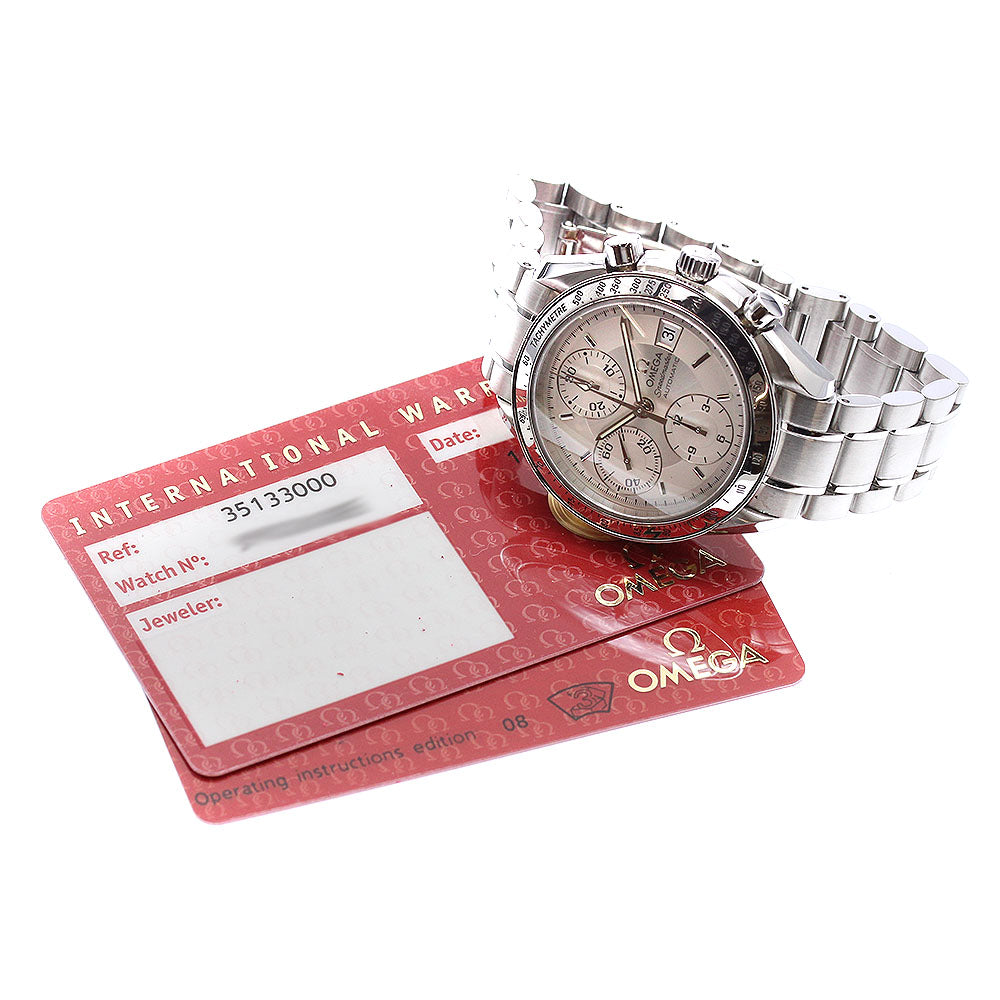 OMEGA Speedmaster Date 3513.30 Chronograph Silver Dial Automatic Men's_914713