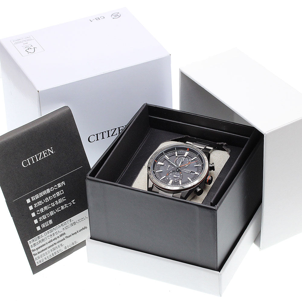 CITIZEN Atessa Actline AT8189-61E/H800-71CN206 Solar Powered Radio Men's_914725