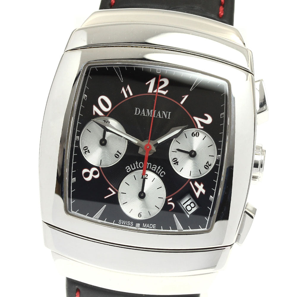 Damiani ego 30002110 Chronograph Date black Dial Automatic Men's Watch_914735