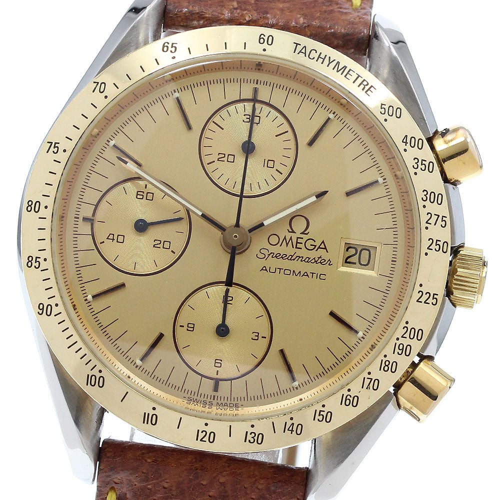 OMEGA Speedmaster 3712.10.01 Chronograph gold Dial Automatic Men's Watch_914738