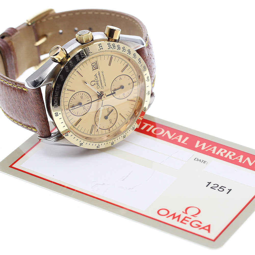 OMEGA Speedmaster 3712.10.01 Chronograph gold Dial Automatic Men's Watch_914738