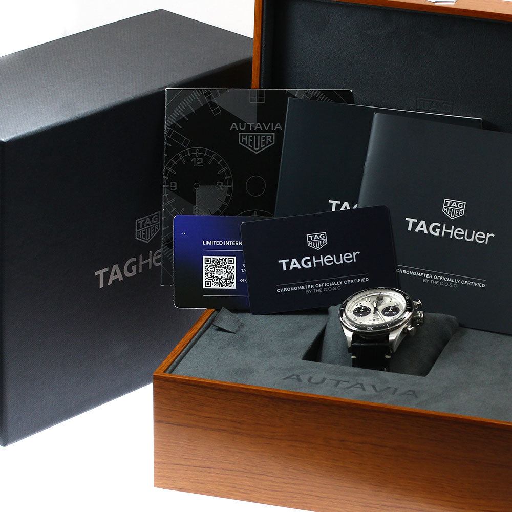 TAG HEUER Otavia CBE511B.FC8279 60th Anniversary Flyback Chronograph Silver Dial Automatic Men's Watch_914741