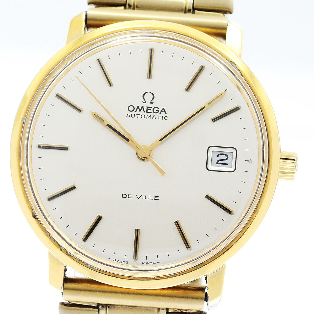 OMEGA De Ville Date Silver Dial Automatic Men's Watch_914749