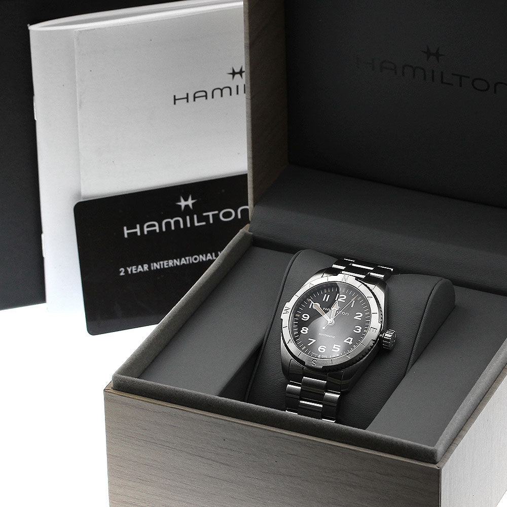 HAMILTON khaki field expedition H702250 black Dial Automatic Men's Watch_914758