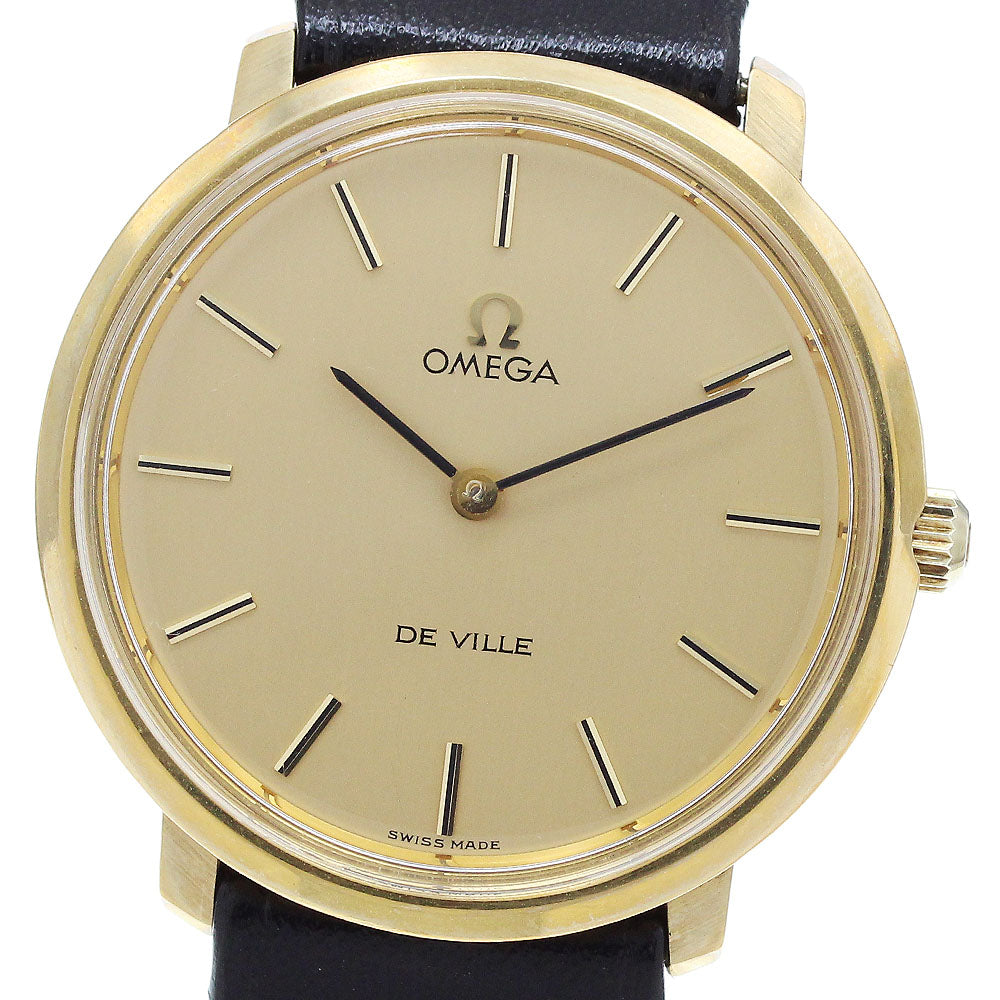 OMEGA De Ville gold Dial Hand Winding Men's Watch_914768