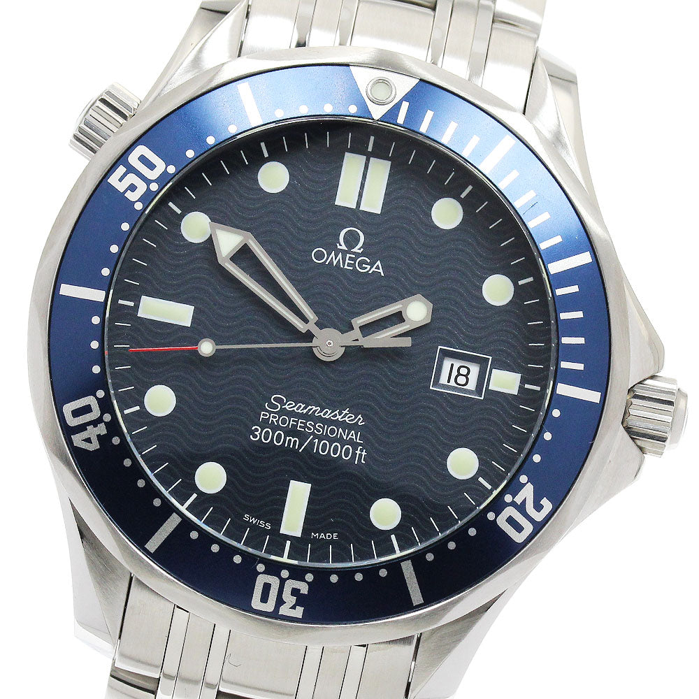 OMEGA Seamaster 300 2541.80 Date Navy Dial Quartz Men's Watch_914815
