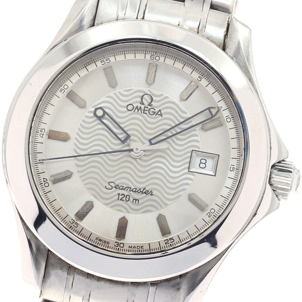 OMEGA Seamaster120 2511.31 Date Silver Dial Quartz Men's Watch_914823
