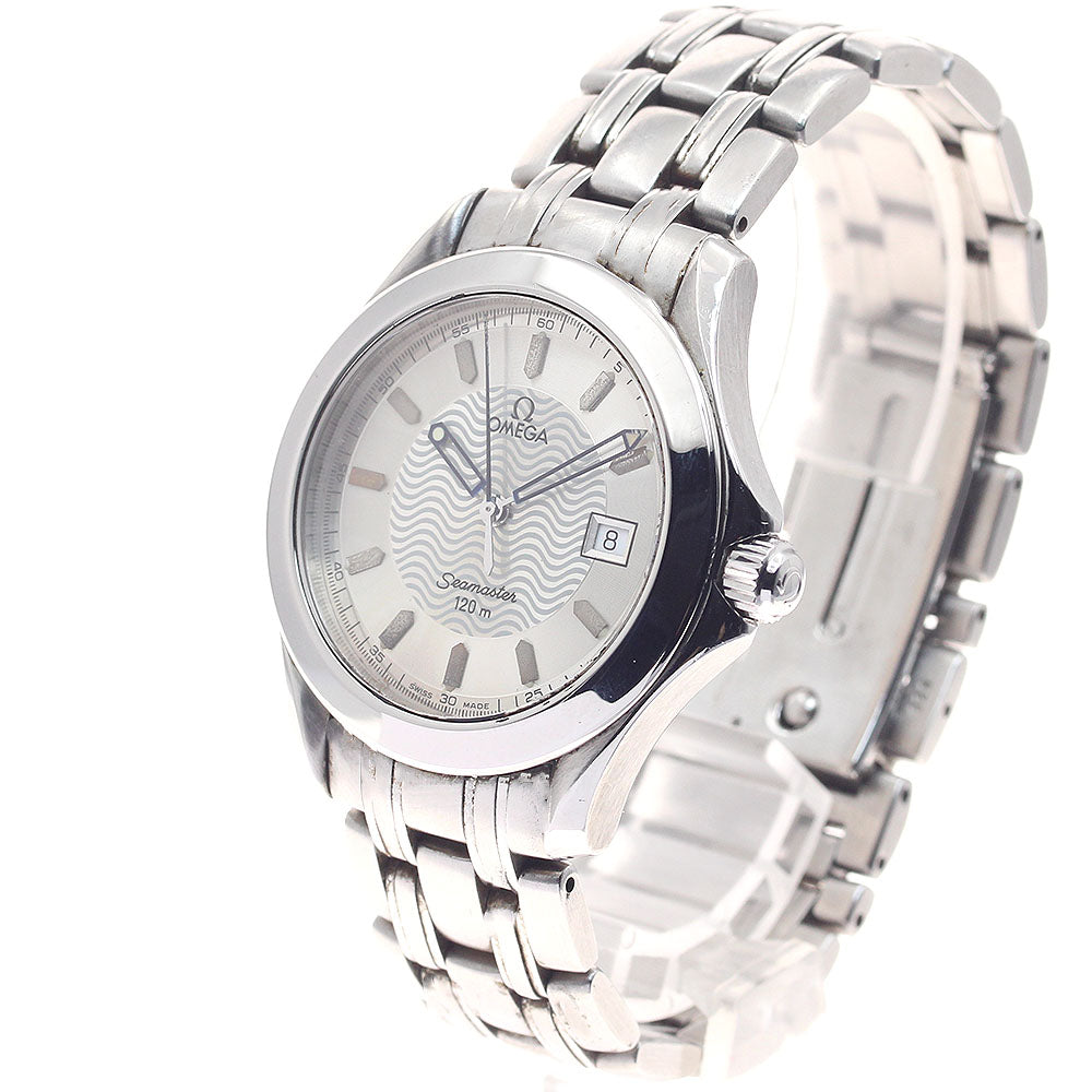 OMEGA Seamaster120 2511.31 Date Silver Dial Quartz Men's Watch_914823