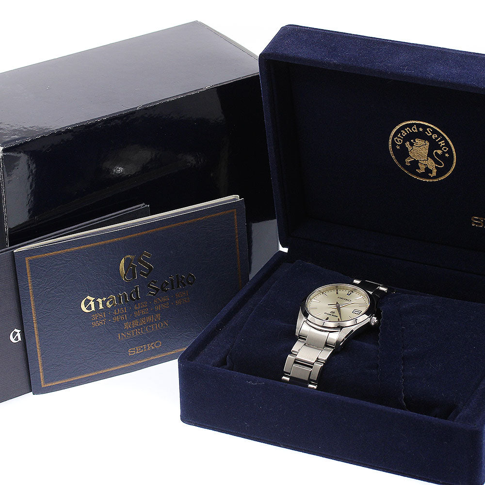 SEIKO Grand Seiko SBGX063/9F62-0AB0 Date Silver Dial Quartz Men's Watch_914857