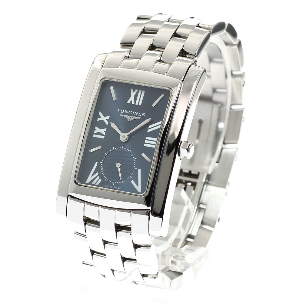 LONGINES Dolcevita L5.655.4 Small seconds blue Dial Quartz Men's Watch_914872