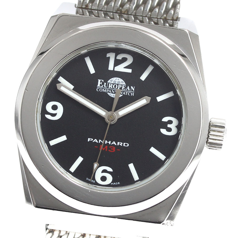 ECW Panhard M3 Small PM3ST3544 black Dial Automatic Boy's Watch_914919