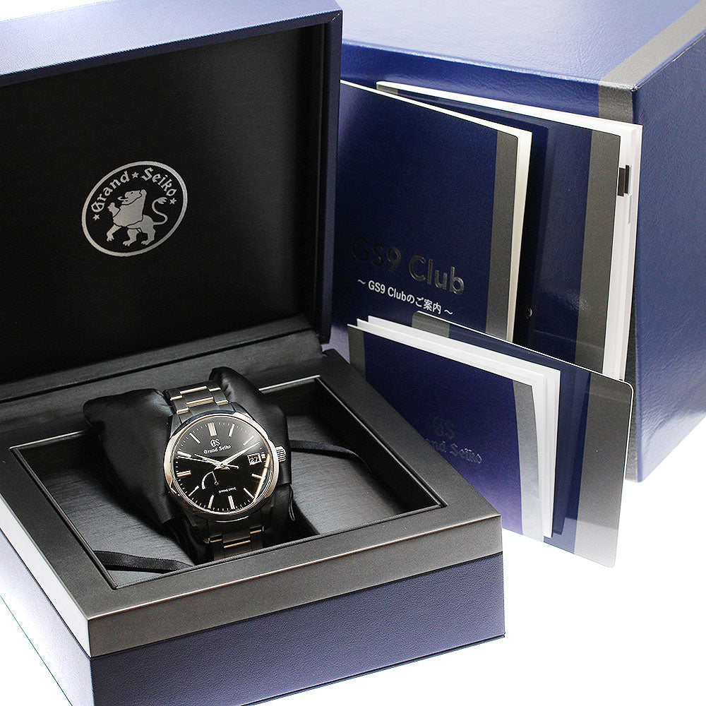 SEIKO Grand Seiko 9R65-0CJ0/SBGA349 black Dial Spring drive Men's Watch_914926