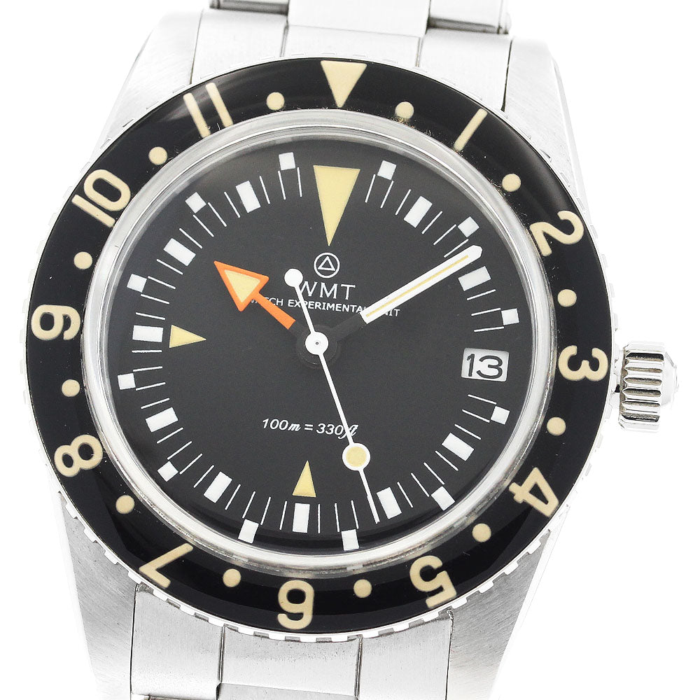 WMT pantone 14110 Date black Dial Automatic Men's Watch_914958