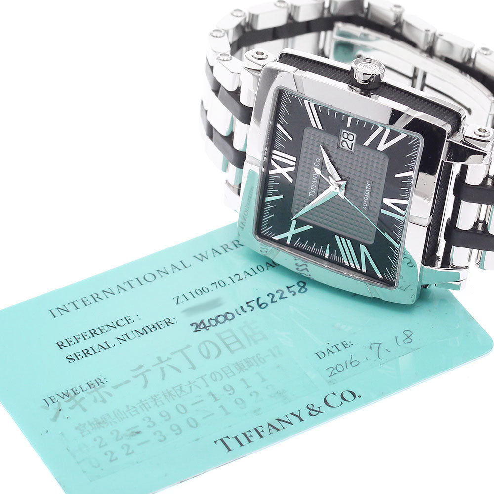 TIFFANY&Co. Atlas Gent Square Z1100.70.12A10A00A Automatic Men's Watch_914965