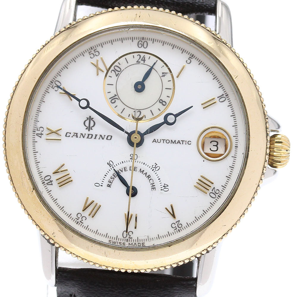 CANDINO 1.278.0.0.30 Power reserve White / shell Dial Automatic Men's Watch_914979