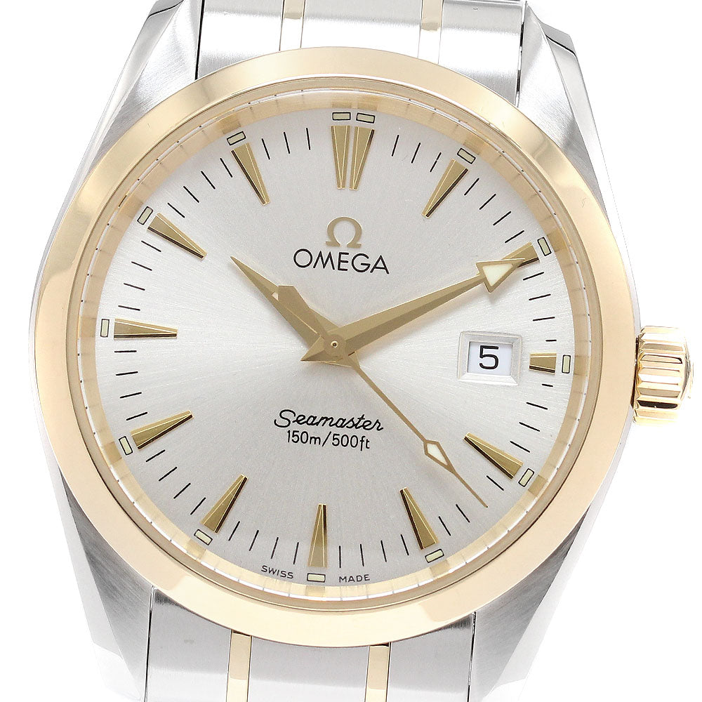 OMEGA Seamaster Aqua Terra 2318.30 Date Silver Dial Quartz Boy's Watch_914994