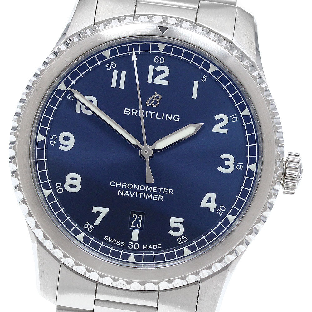 BREITLING Navitimer A17314 Date blue Dial Automatic Men's Watch_915068