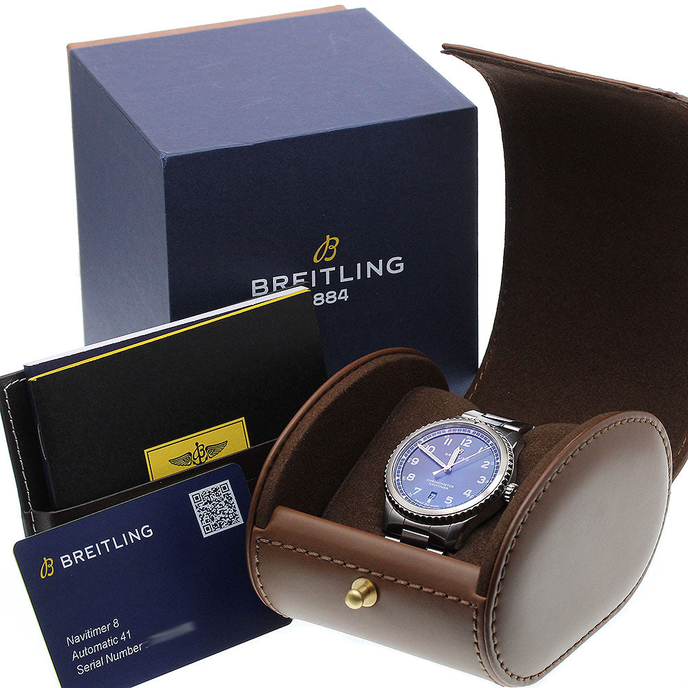 BREITLING Navitimer A17314 Date blue Dial Automatic Men's Watch_915068