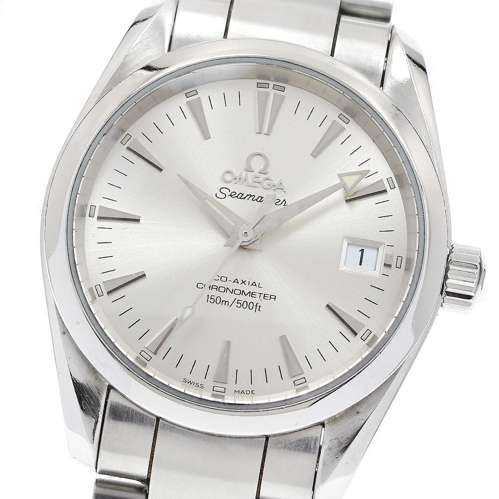 OMEGA Seamaster Aqua Terra 2504.30 Date Silver Dial Automatic Boy's Watch_915090