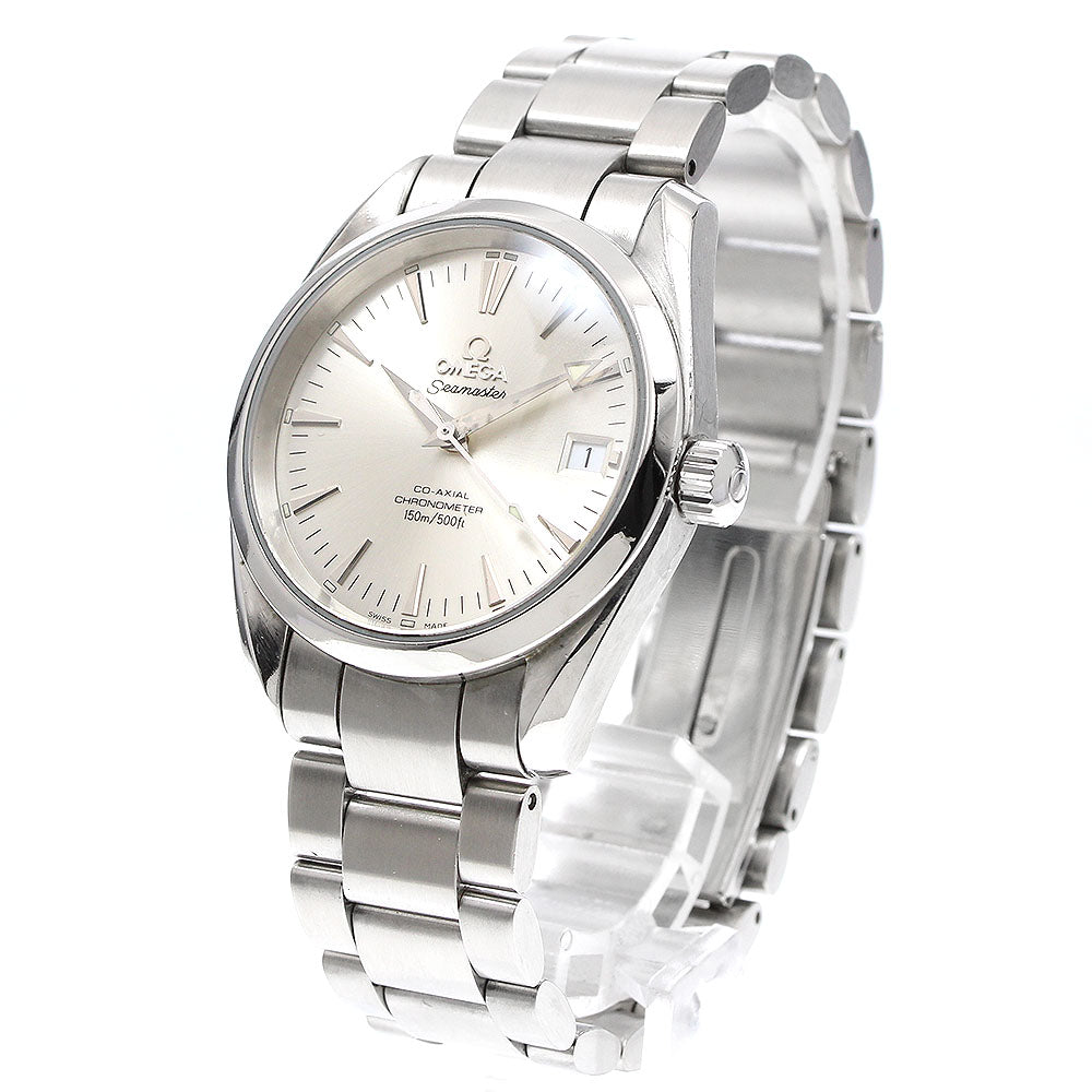 OMEGA Seamaster Aqua Terra 2504.30 Date Silver Dial Automatic Boy's Watch_915090