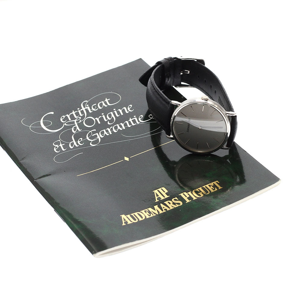 AUDEMARS PIGUET Extra Flat Cal.2080 K18WG Hand Winding Men's Watch_915118