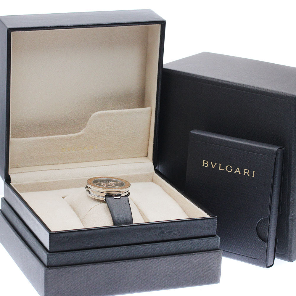 BVLGARI B-zero1 BZP35S Heart motif diamond black Dial Quartz Ladies Watch_915143