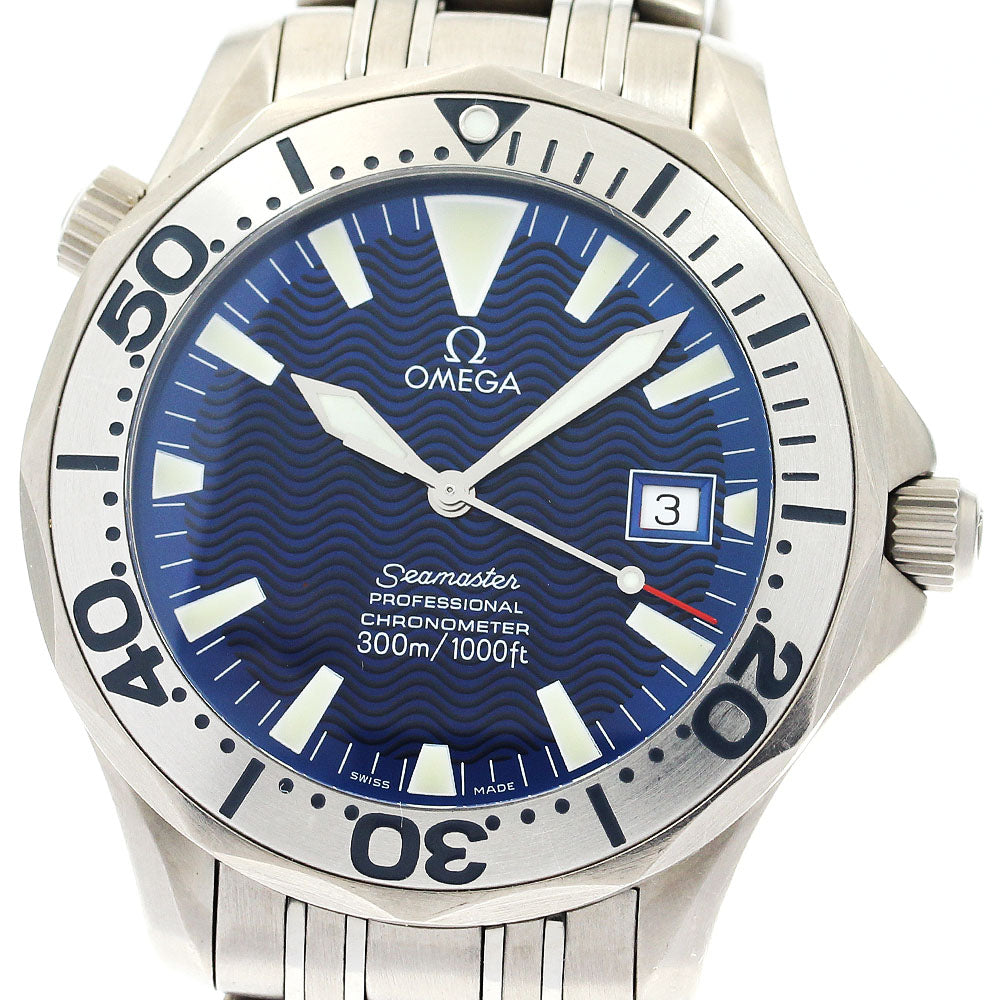 OMEGA Seamaster300 2231.80 Date blue Dial Automatic Men's Watch_915145