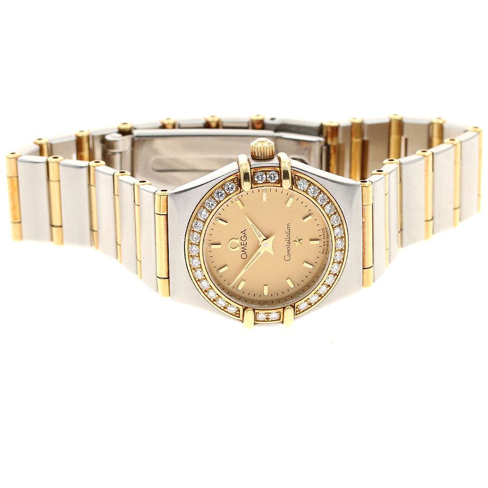 OMEGA Constellation Mini 1267.10 Diamond bezel Quartz Ladies Watch_915157