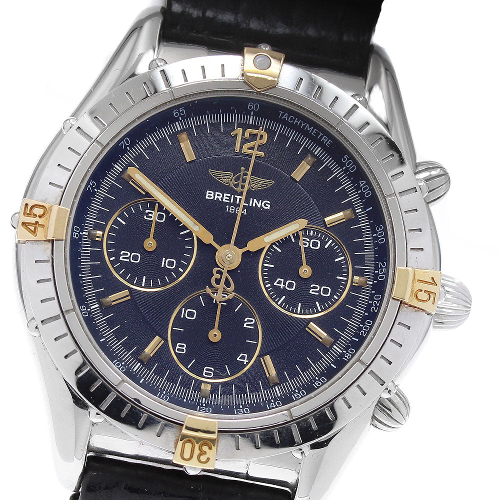 BREITLING Chrono cockpit B30011 black Dial Automatic Men's Watch_915160