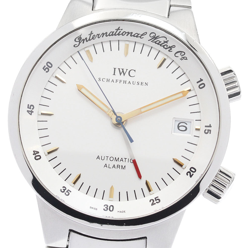 IWC SCHAFFHAUSEN GST alarm IW353703 Silver Dial Automatic Men's Watch_915167