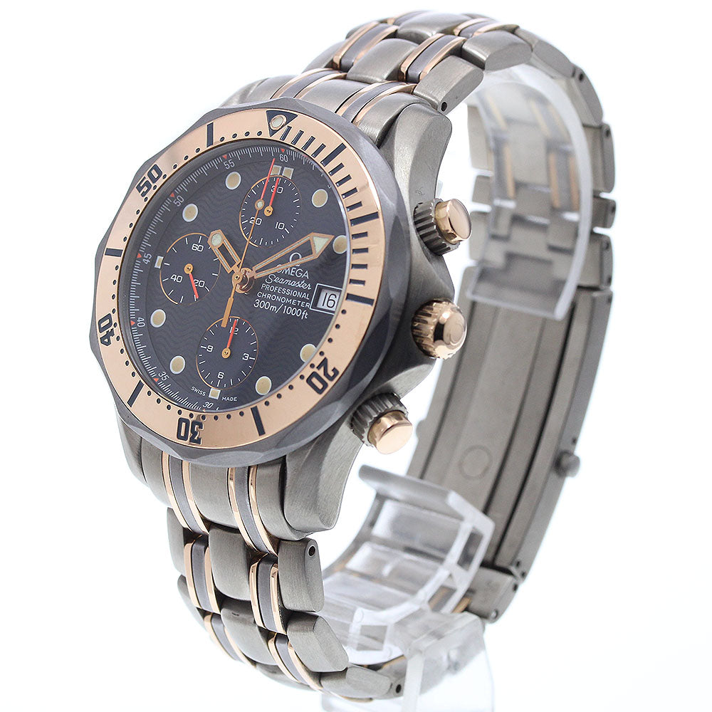 OMEGA Seamaster 300 Chronograph 2297.80 YG Automatic Men's Watch_915179