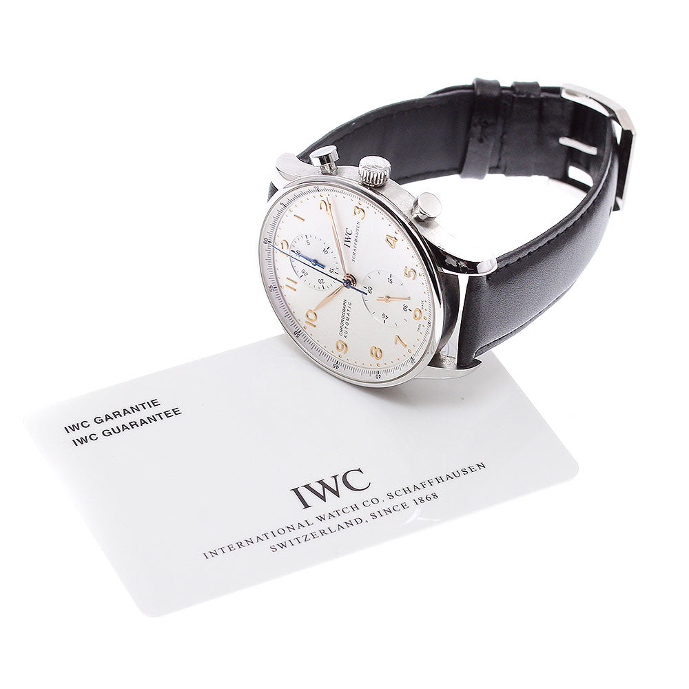 IWC SCHAFFHAUSEN Portugese IW371401 Chronograph Automatic Men's Watch_915194
