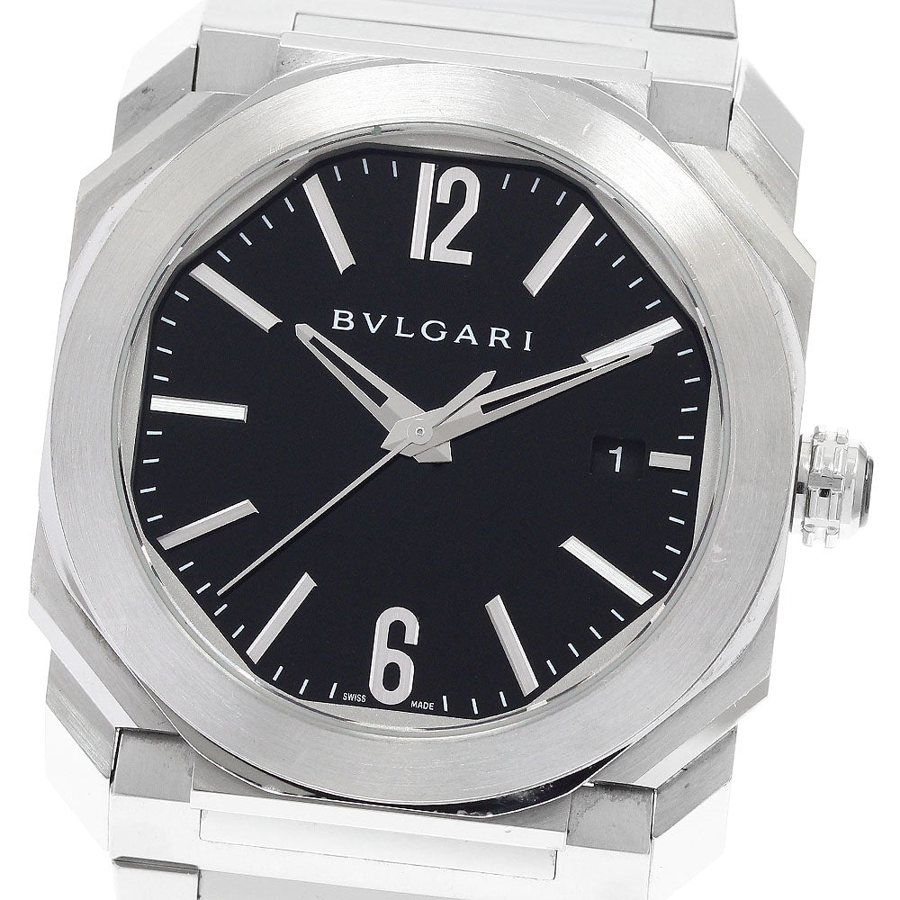 BVLGARI Octo BGO38S Date black Dial Automatic Men's Watch_915195