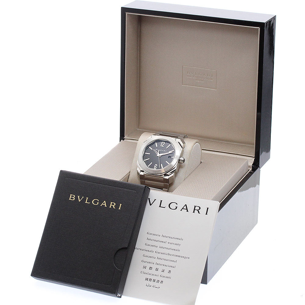 BVLGARI Octo BGO38S Date black Dial Automatic Men's Watch_915195