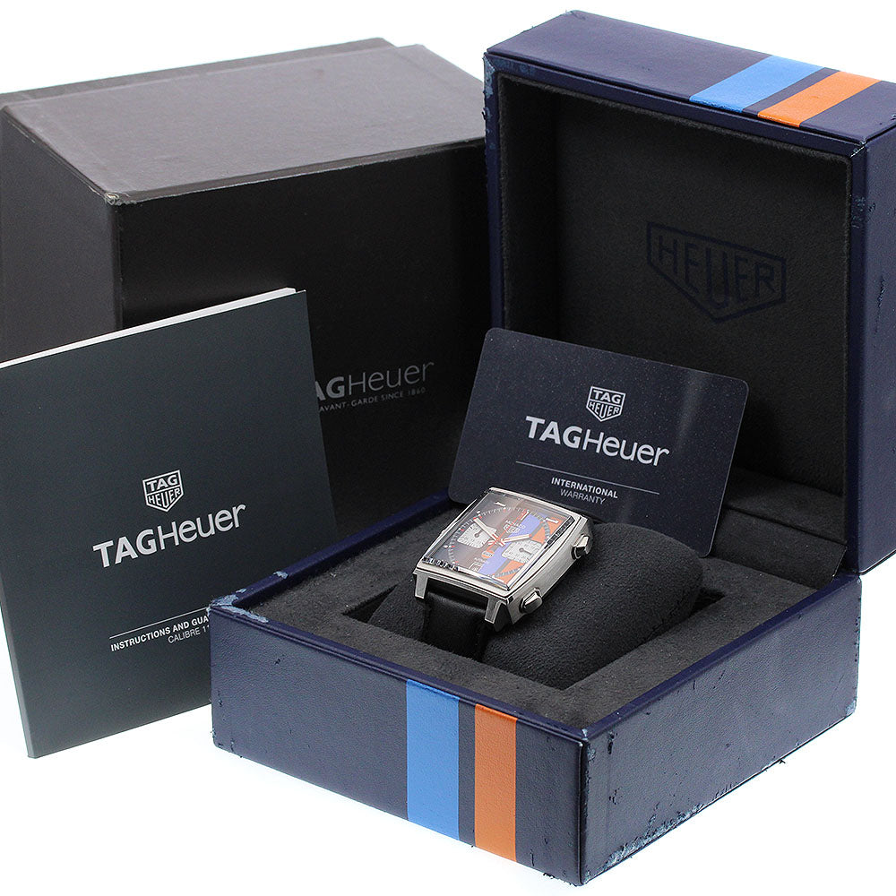 TAG HEUER Monaco Gulf Edition CAW211R Caliber 11 Automatic Men's Watch_915995