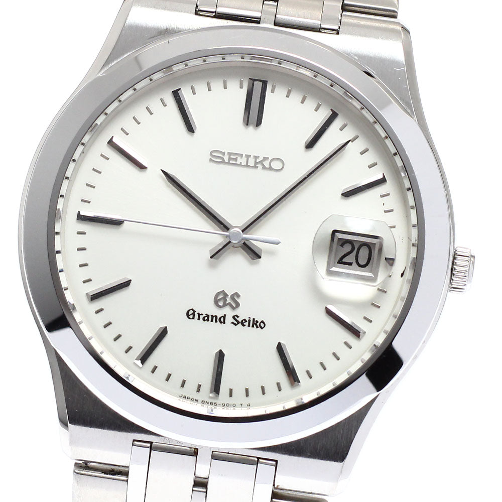 SEIKO Grand Seiko SBGG007/8N65-9010 Date Silver Dial Quartz Men's Watch_915308