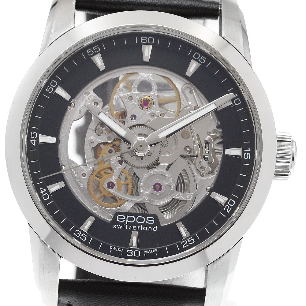EPOS Emotion 3423SKBK skeleton Dial Automatic Men's Watch_915312