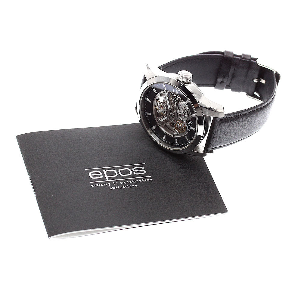 EPOS Emotion 3423SKBK skeleton Dial Automatic Men's Watch_915312