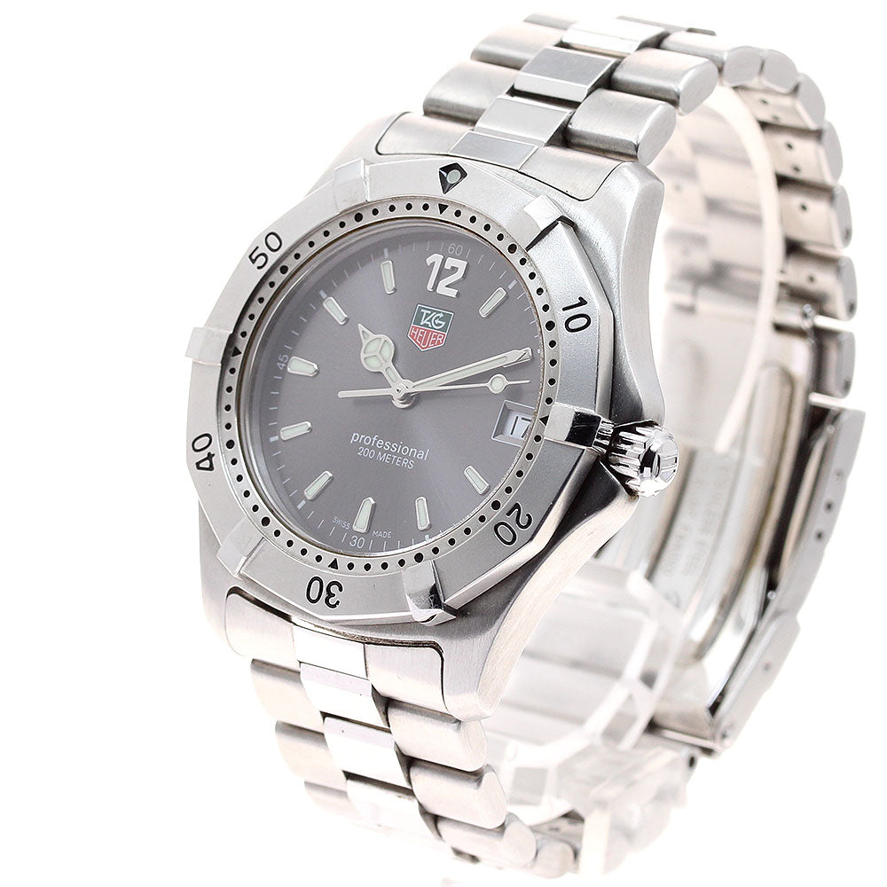 TAG HEUER Professional 200 WK1115-1 Date gray Dial Quartz Men's Watch_915323
