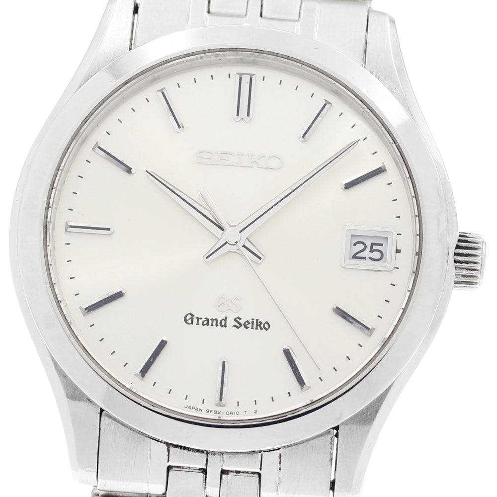 SEIKO Grand Seiko SBGV001/9F82-0A10 Date Silver Dial Quartz Men's Watch_915326