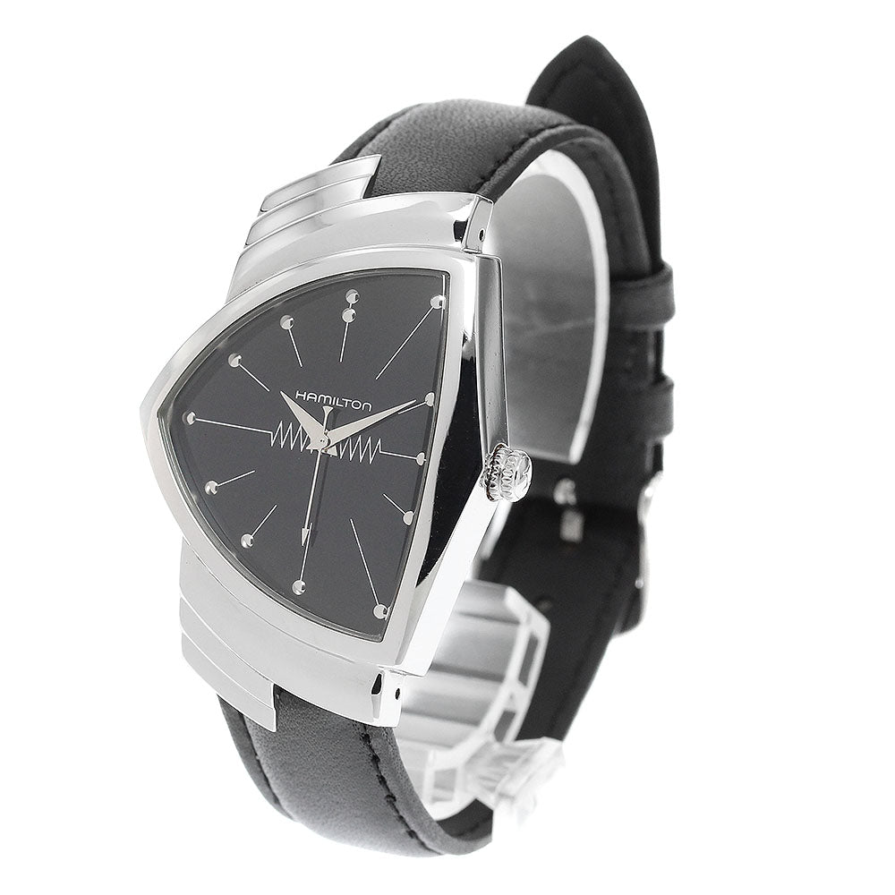 HAMILTON Ventura H244110 black Dial Quartz Men's Watch_915328