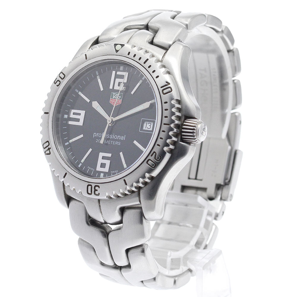 TAG HEUER Link WT1110 Date black Dial Quartz Men's Watch_915338