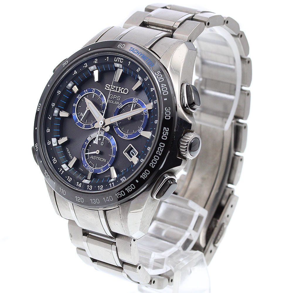 SEIKO Astron SBXB099/8X82-0AN0-1 GPS Solar Powered Radio Men's Watch_915350