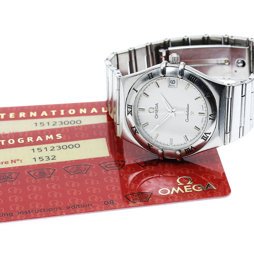 OMEGA Constellation 1512.30 Date Silver Dial Quartz Men's Watch_915355