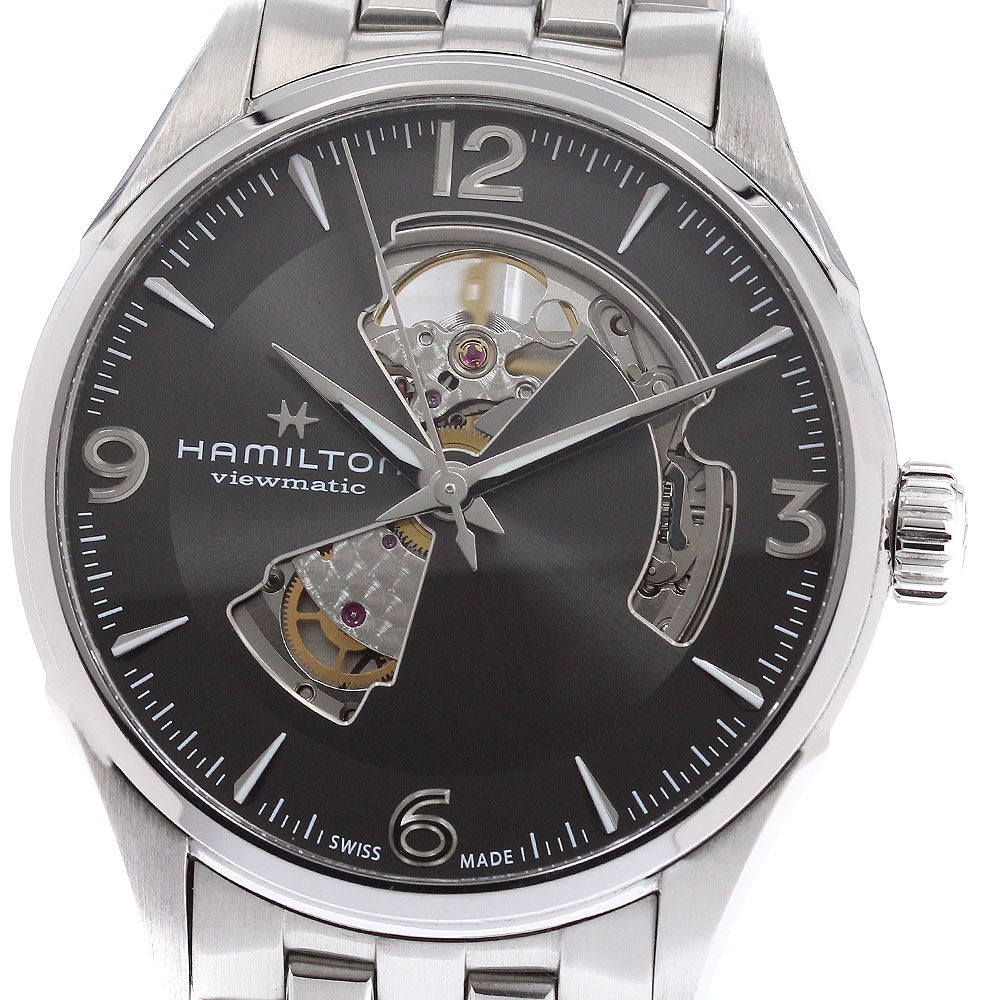 HAMILTON Jazzmaster Viewmatic H32705181 Open heart Automatic Men's Watch_915363