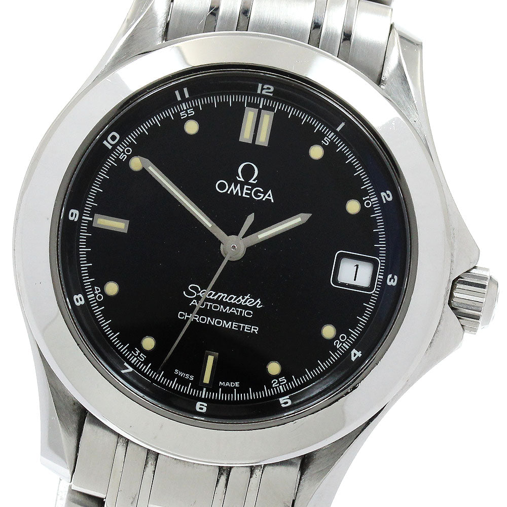 OMEGA Seamaster120 2501.50 Date chronometer black Dial Auto Men's Watch_915364